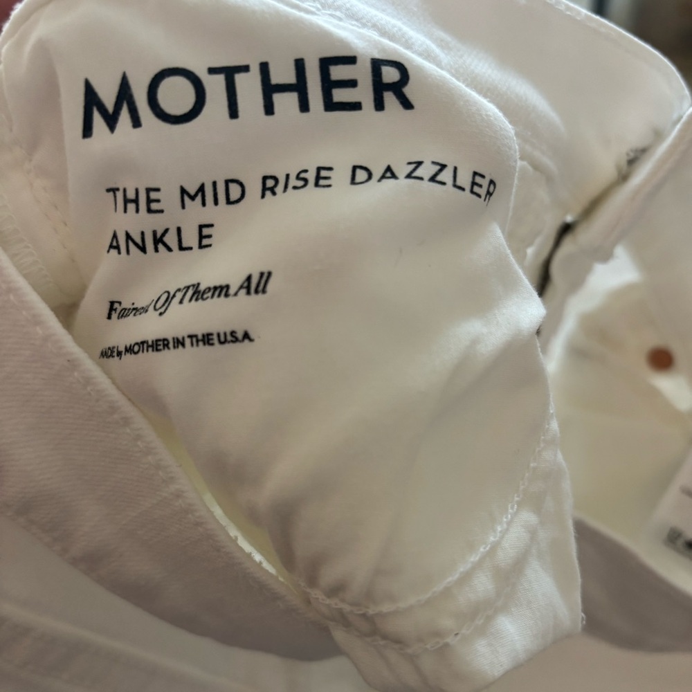 Mother, The Mid Rise Dazzler Ankle Jean Size 27 - Picture 4 of 5